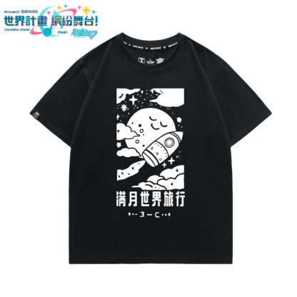 世界計畫 繽紛舞台系列 印花短袖T恤-ZUIHANG SHOP