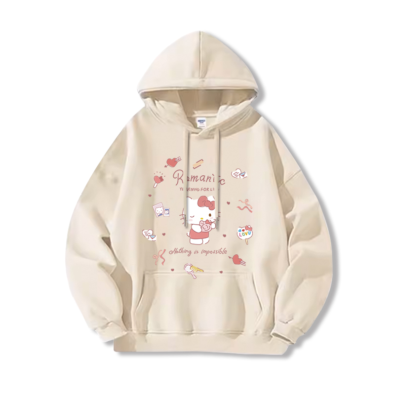 三麗鷗新款 親子情侶男女款連帽衛衣-ZUIHANG SHOP