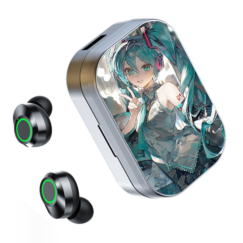 初音未來無線入耳式藍牙耳機