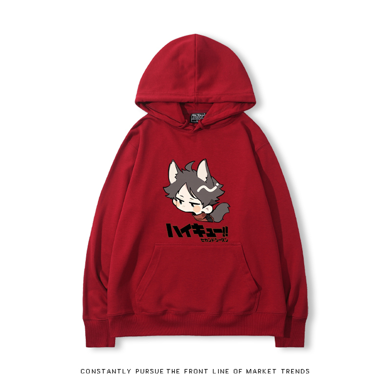 排球少年新款 親子情侶男女款連帽衛衣-ZUIHANG SHOP