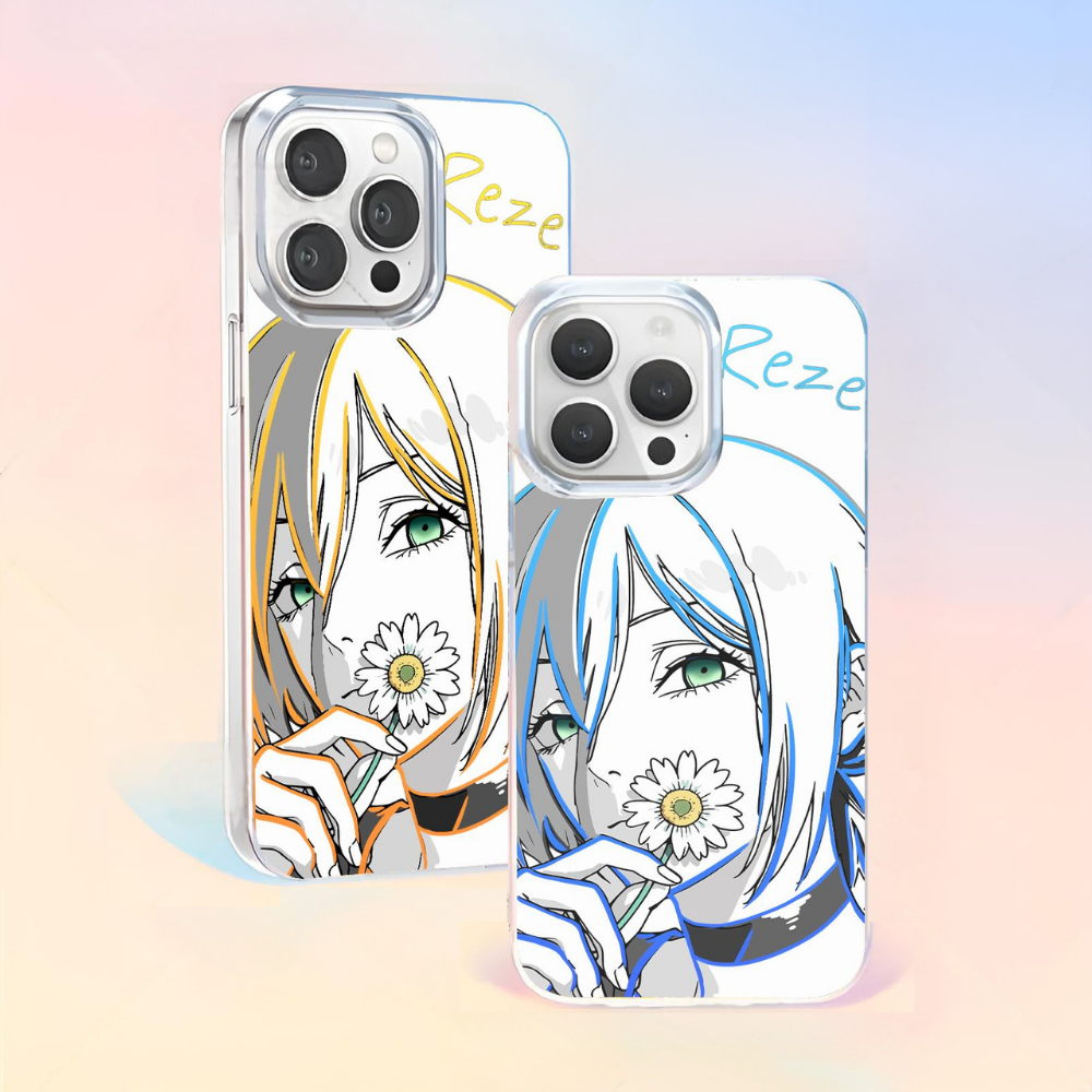 鏈鋸人極光金手機殼