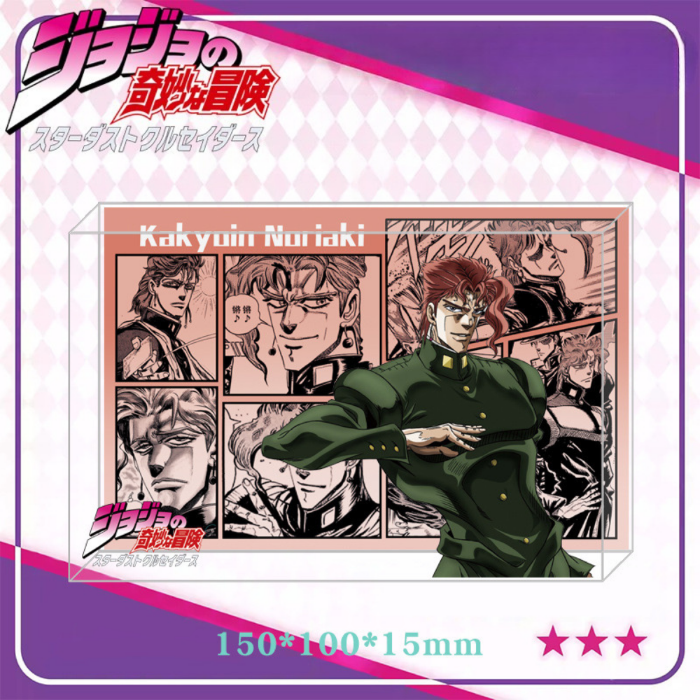 JoJo的奇妙冒險透光水晶磚 附贈發光底座