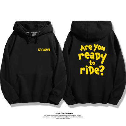 權志龍GD 2025秋冬新款 親子情侶裝連帽衛衣