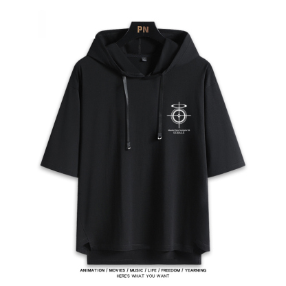 蔚藍檔案 鬼方佳代子 連帽短袖T恤-ZUIHANG SHOP