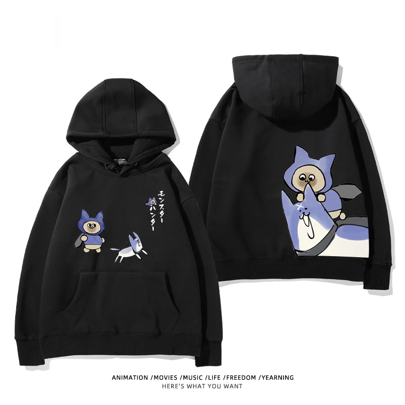 魔物獵人新款 親子情侶男女款連帽衛衣-ZUIHANG SHOP