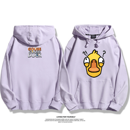 鵝鴨殺新款 親子情侶男女款連帽衛衣-ZUIHANG SHOP
