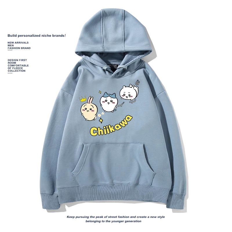 Chiikawa新款 親子情侶男女款連帽衛衣-ZUIHANG SHOP