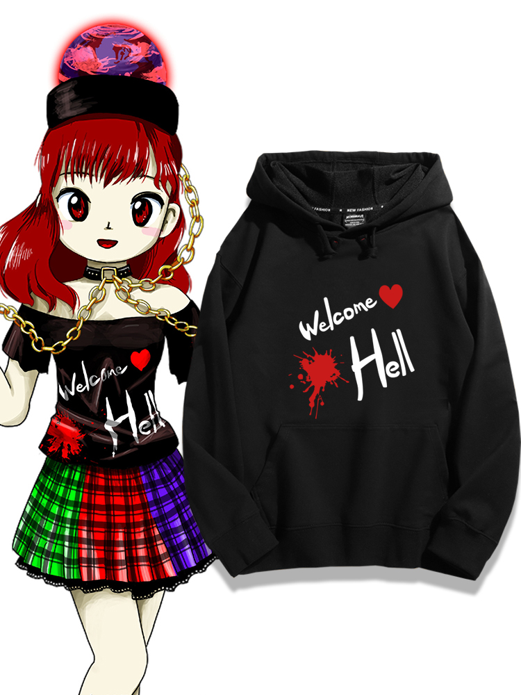 東方project新款 親子情侶男女款連帽衛衣-ZUIHANG SHOP