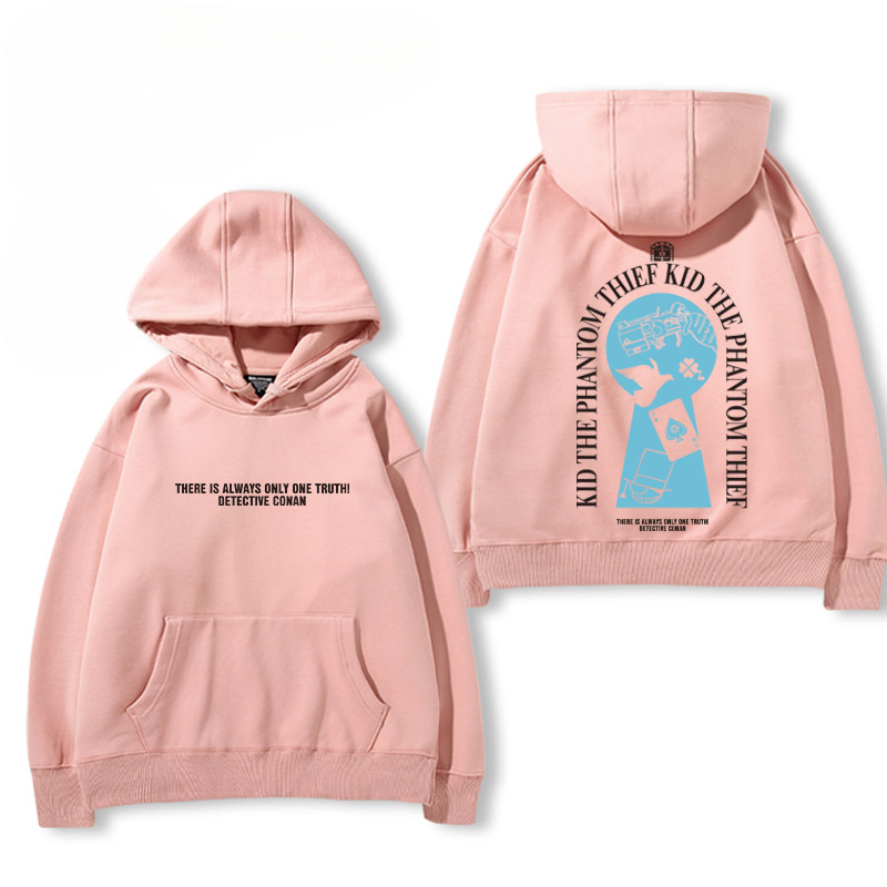 名偵探柯南新款 親子情侶男女款連帽衛衣-ZUIHANG SHOP