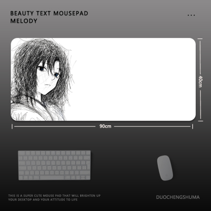 二次元亂線 主題桌墊 布質滑鼠墊-ZUIHANG SHOP