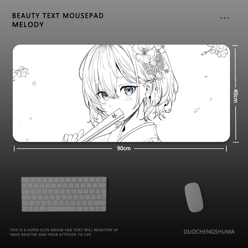 二次元亂線 主題桌墊 布質滑鼠墊-ZUIHANG SHOP