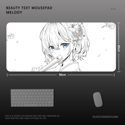 二次元亂線 主題桌墊 布質滑鼠墊-ZUIHANG SHOP