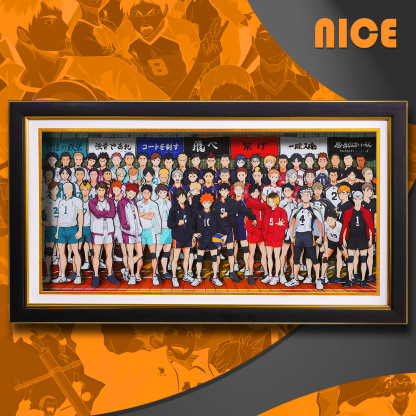 排球少年 3D立體畫-ZUIHANG SHOP