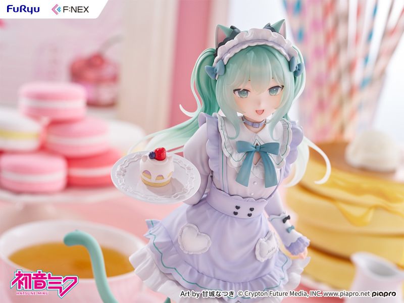 【預購】正版授權 F:NEX 初音未來 X 甘城貓貓 貓耳女僕裝
