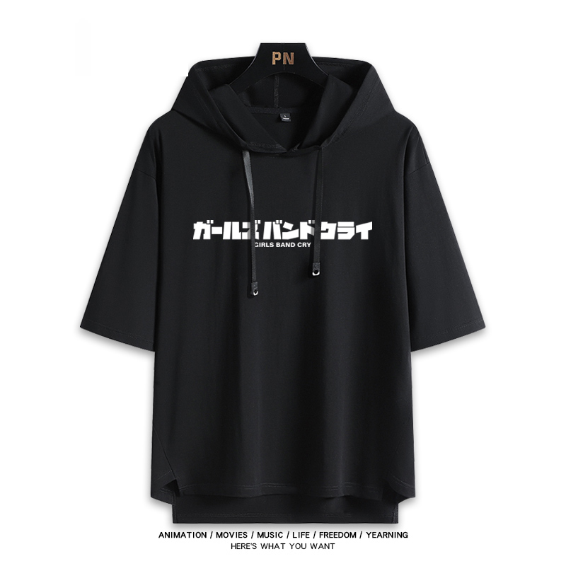 少女樂團吶喊吧 連帽短袖T恤-ZUIHANG SHOP