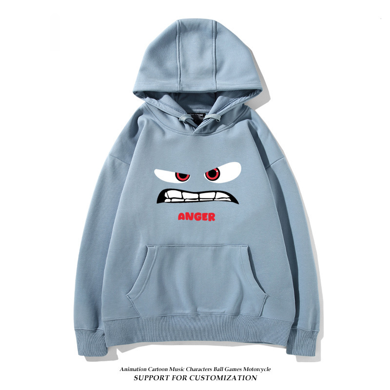 腦筋急轉彎新款 親子情侶男女款連帽衛衣-ZUIHANG SHOP