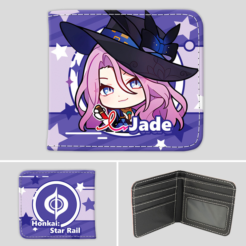 星穹鐵道Q版動漫周邊pu皮革短錢包-ZUIHANG SHOP