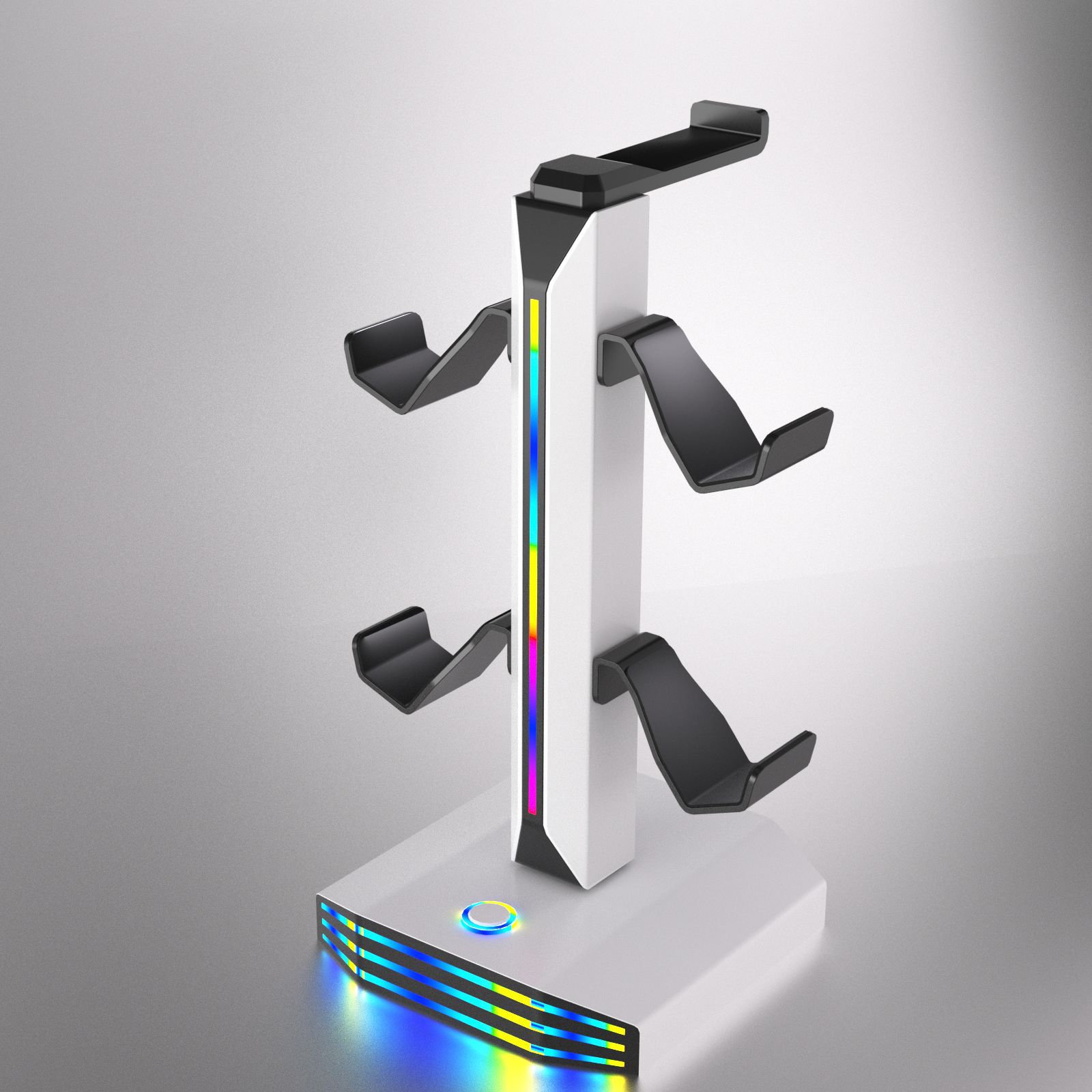 二合一支架觸控RGB燈光PS5/switch2置物架托架燈效掛架