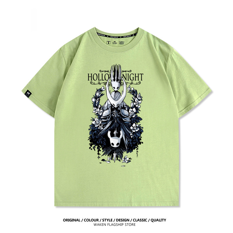 空洞騎士絲之歌 印花短袖T恤-ZUIHANG SHOP