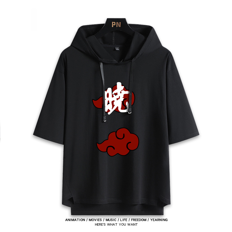 火影忍者 連帽短袖T恤-ZUIHANG SHOP