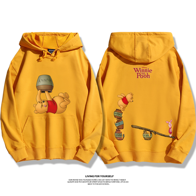 小熊維尼新款 親子情侶男女款連帽衛衣-ZUIHANG SHOP