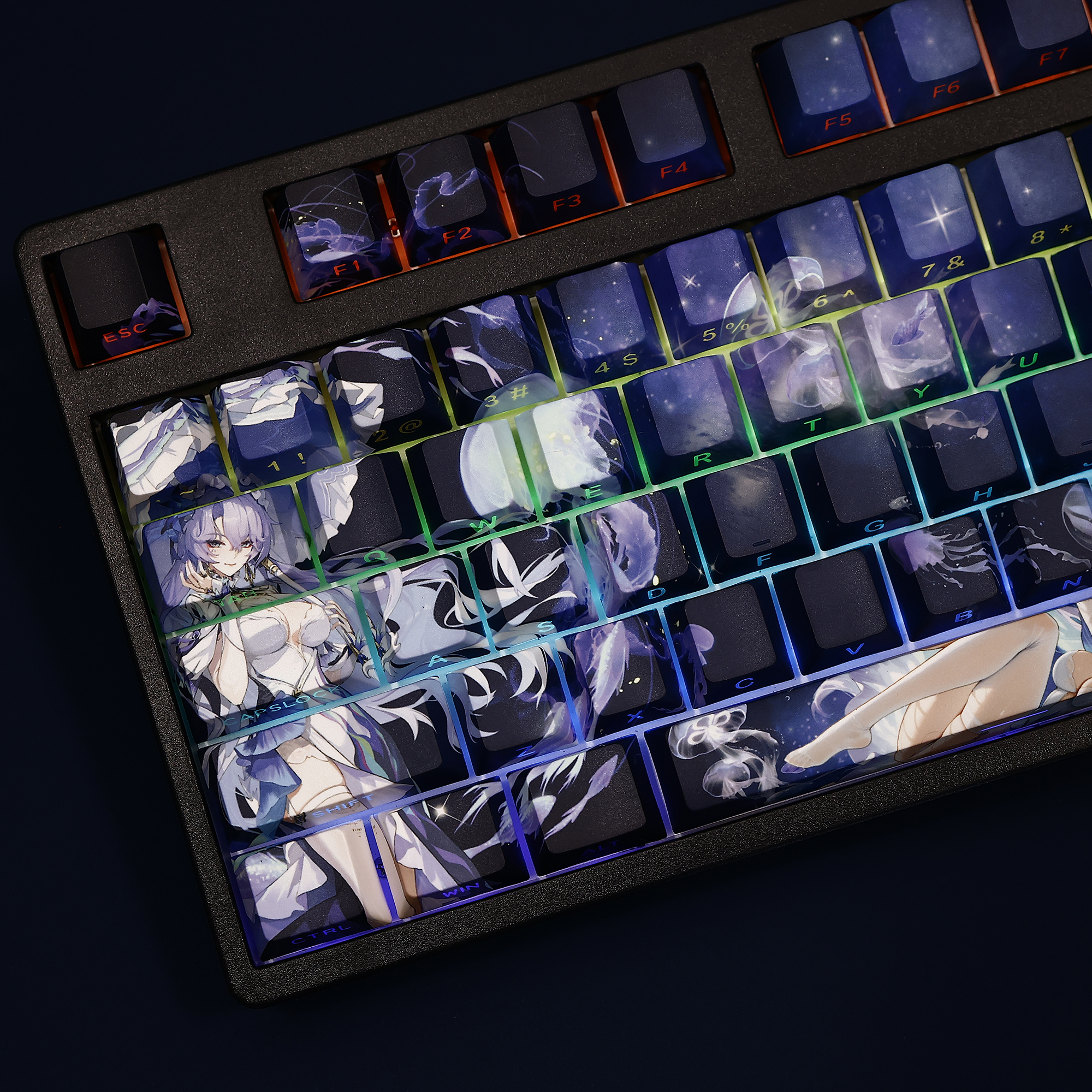 鳴潮 坎特蕾拉·翡薩烈 108鍵 標準配列 衛星軸鍵帽 -ZUIHANG SHOP