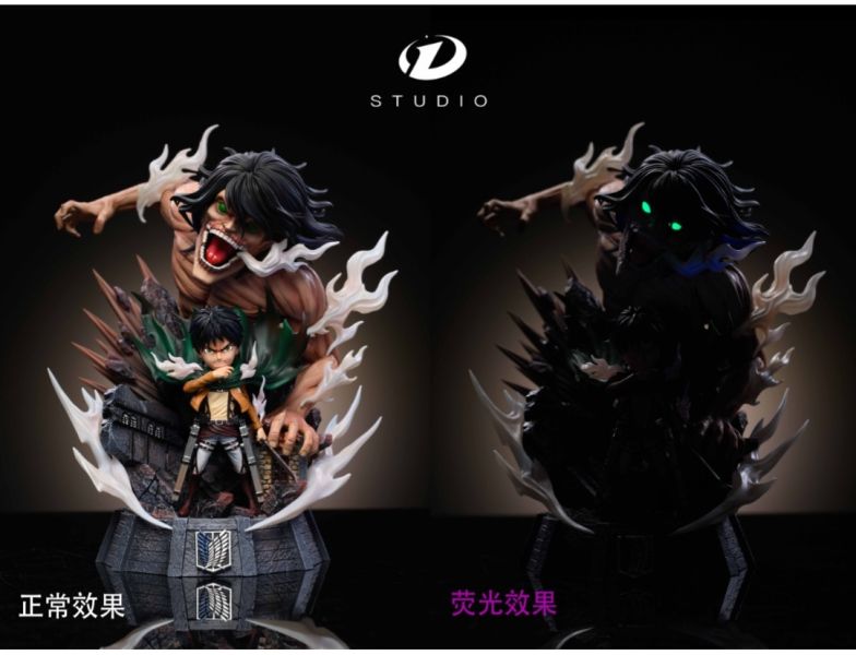 【預購】D-STUDIO 進擊的巨人 九大巨人系列第一彈 艾倫