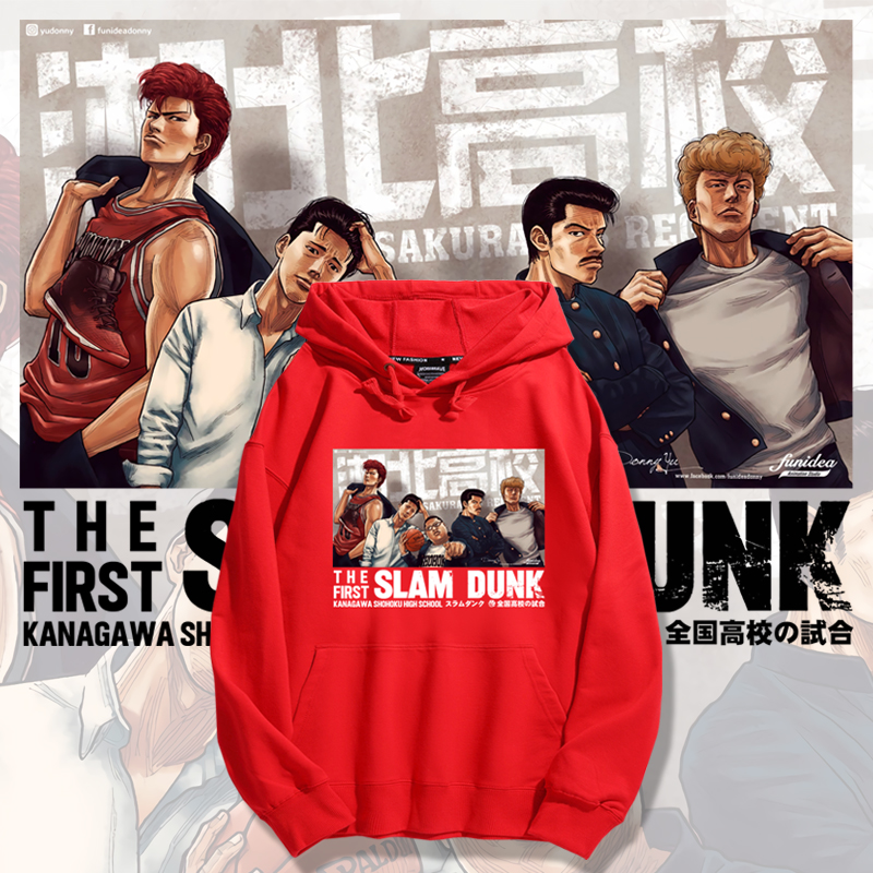 灌籃高手新款 親子情侶男女款連帽衛衣-ZUIHANG SHOP