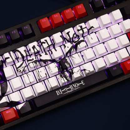死亡筆記Death Note透光RGB108鍵標準配列衛星軸鍵帽-ZUIHANG SHOP