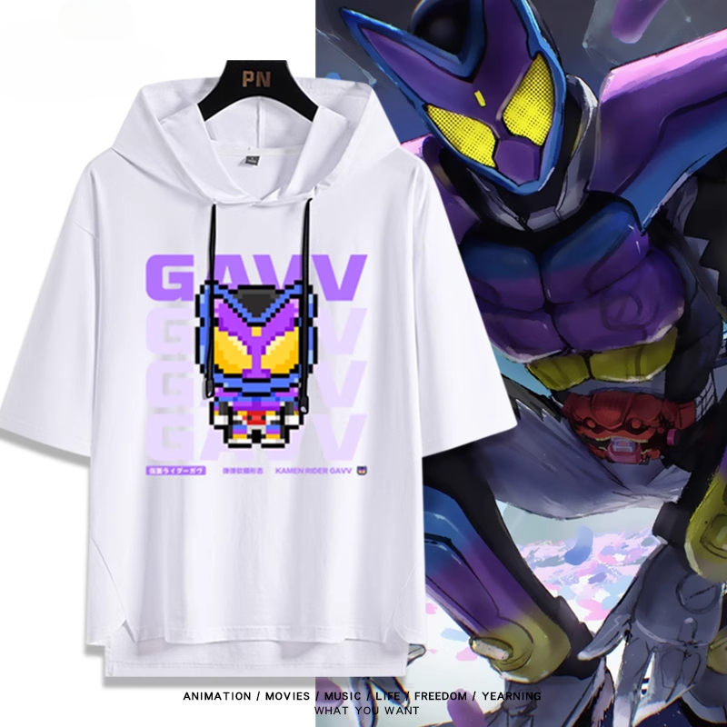 假面動漫騎士 連帽短袖T恤-ZUIHANG SHOP