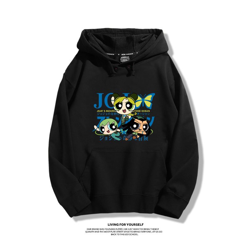 飛天小女警聯名新款 親子情侶男女款連帽衛衣-ZUIHANG SHOP