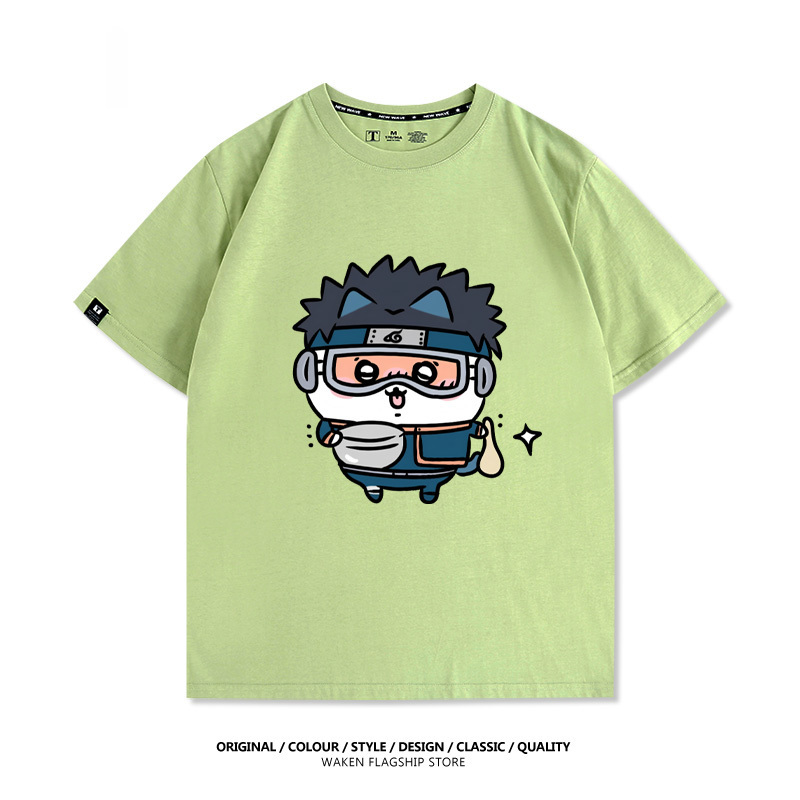 Chiikawa 2025親子情侶男女同款 印花短袖T恤