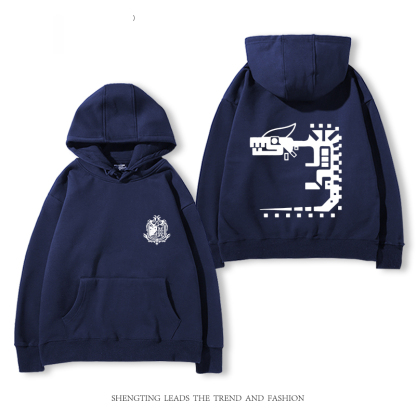 Monster Hunter Rise魔物獵人新款 親子情侶男女款連帽衛衣-ZUIHANG SHOP