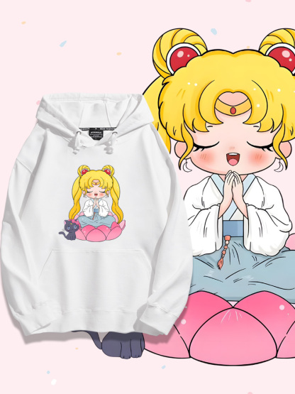 美少女戰士新款 親子情侶男女款連帽衛衣-ZUIHANG SHOP