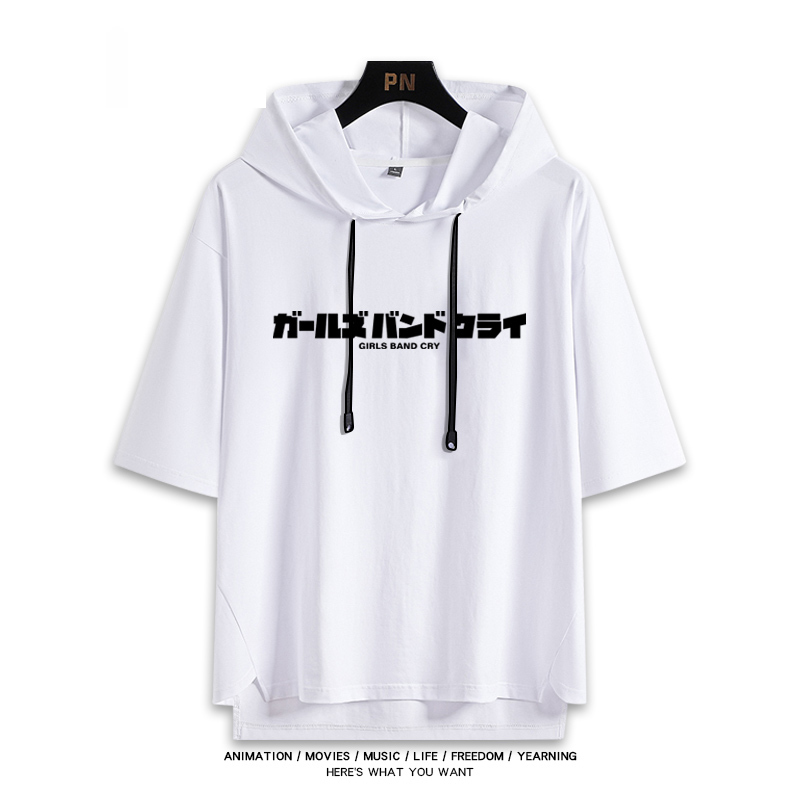 少女樂團吶喊吧 連帽短袖T恤-ZUIHANG SHOP