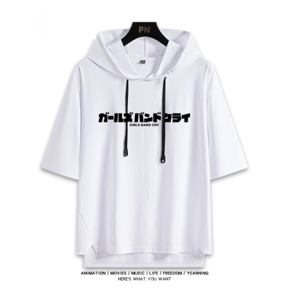 少女樂團吶喊吧 連帽短袖T恤-ZUIHANG SHOP