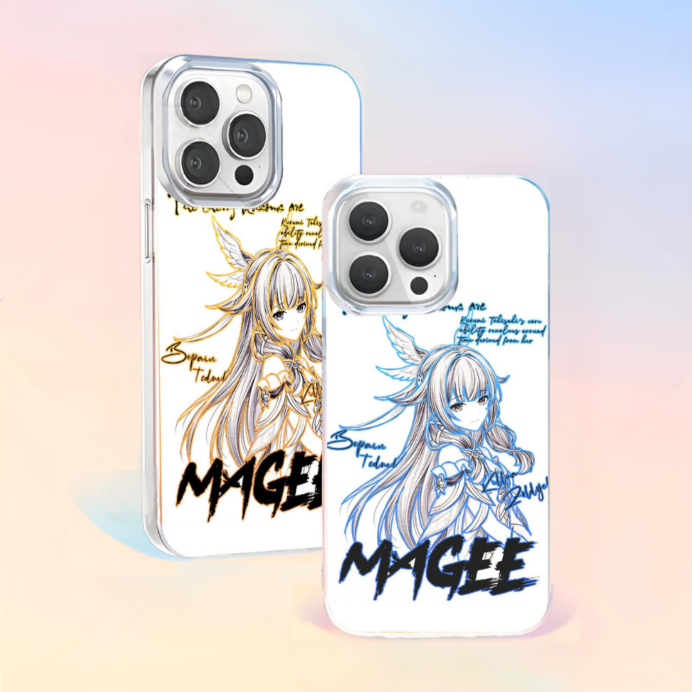 原神極光金漸變手機殼