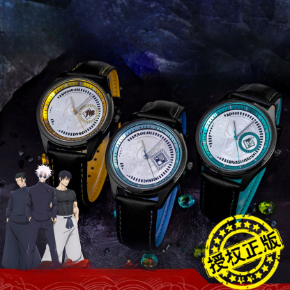 咒術迴戰 五條悟夏油傑伏黑甚爾四針石英錶-ZUIHANG SHOP