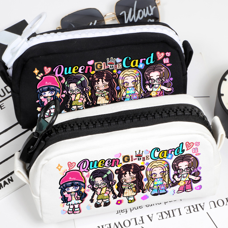 (G)I-DLE 專輯應援 同人筆袋收納文具盒-ZUIHANG SHOP