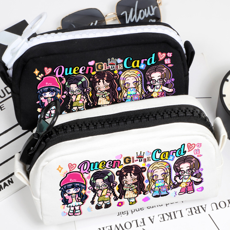 (G)I-DLE 專輯應援 同人筆袋收納文具盒-ZUIHANG SHOP