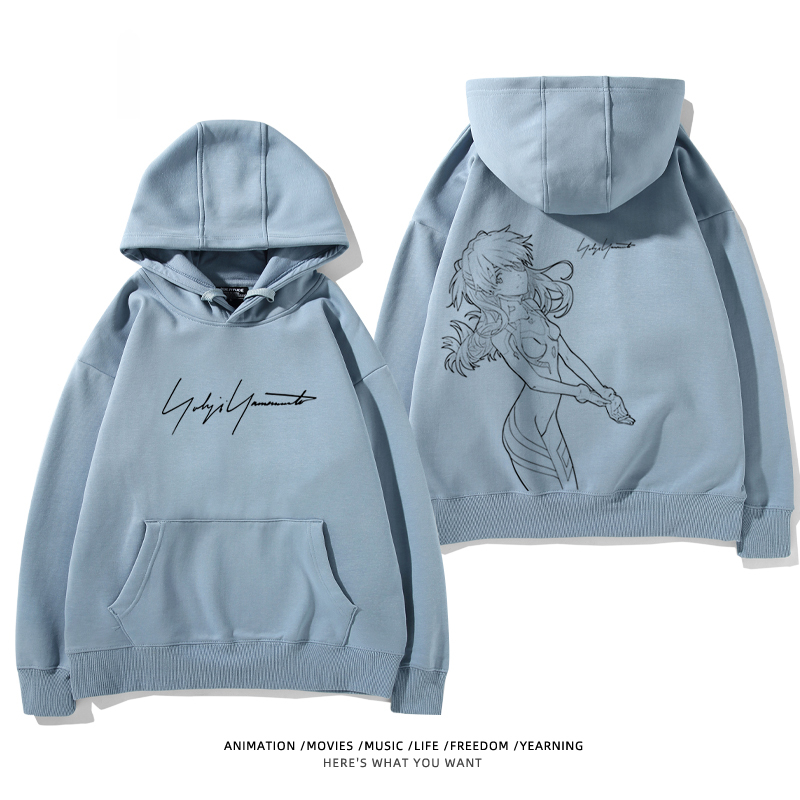 新世紀福音戰士新款 親子情侶男女款連帽衛衣-ZUIHANG SHOP