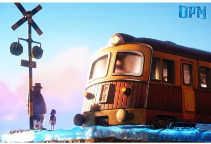 【預購】OPM-Studio 宮崎駿桌面場景系列011-千與千尋-海上列車