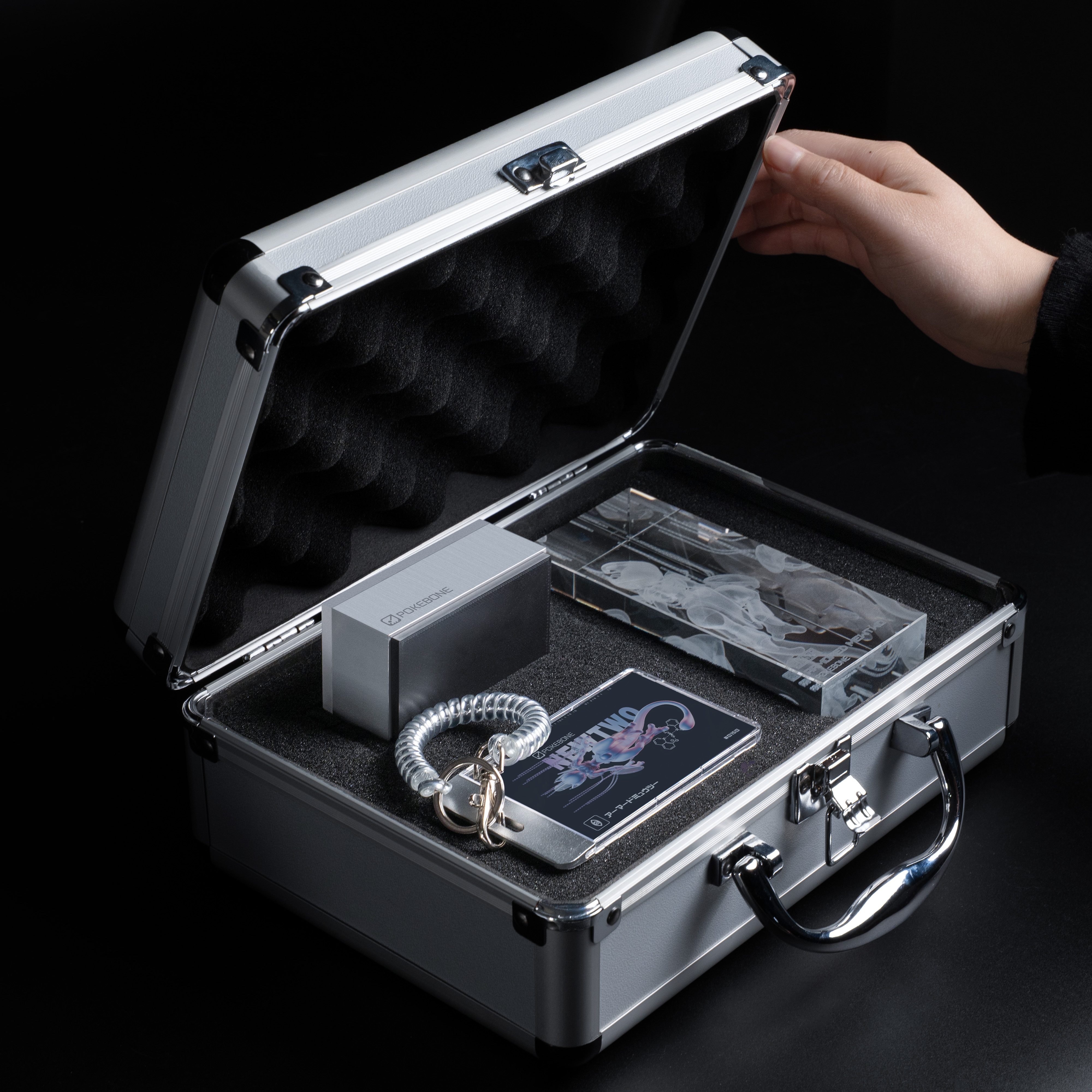 機甲超夢骨骼水晶燈 智能RGB調光 金屬底座-ZUIHANG SHOP