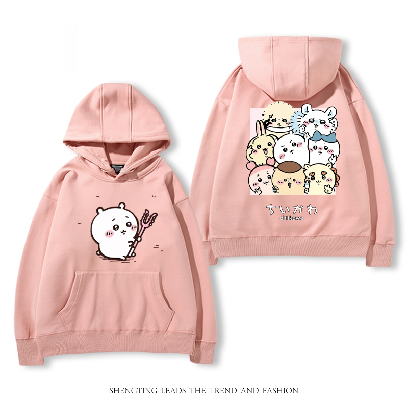 Chiikawa新款 親子情侶男女款連帽衛衣-ZUIHANG SHOP