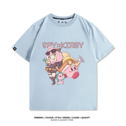 星之卡比X安妮亞 印花短袖T恤-ZUIHANG SHOP