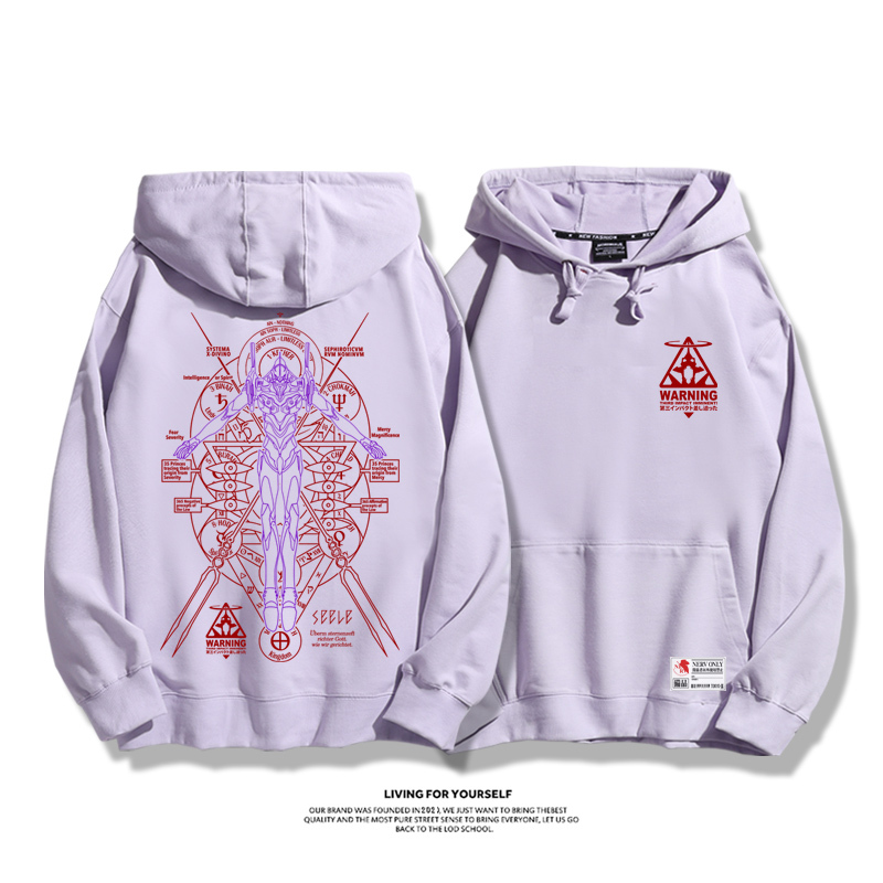 新世紀福音戰士 2025秋冬新款 親子情侶男女連帽衛衣-ZUIHANG SHOP