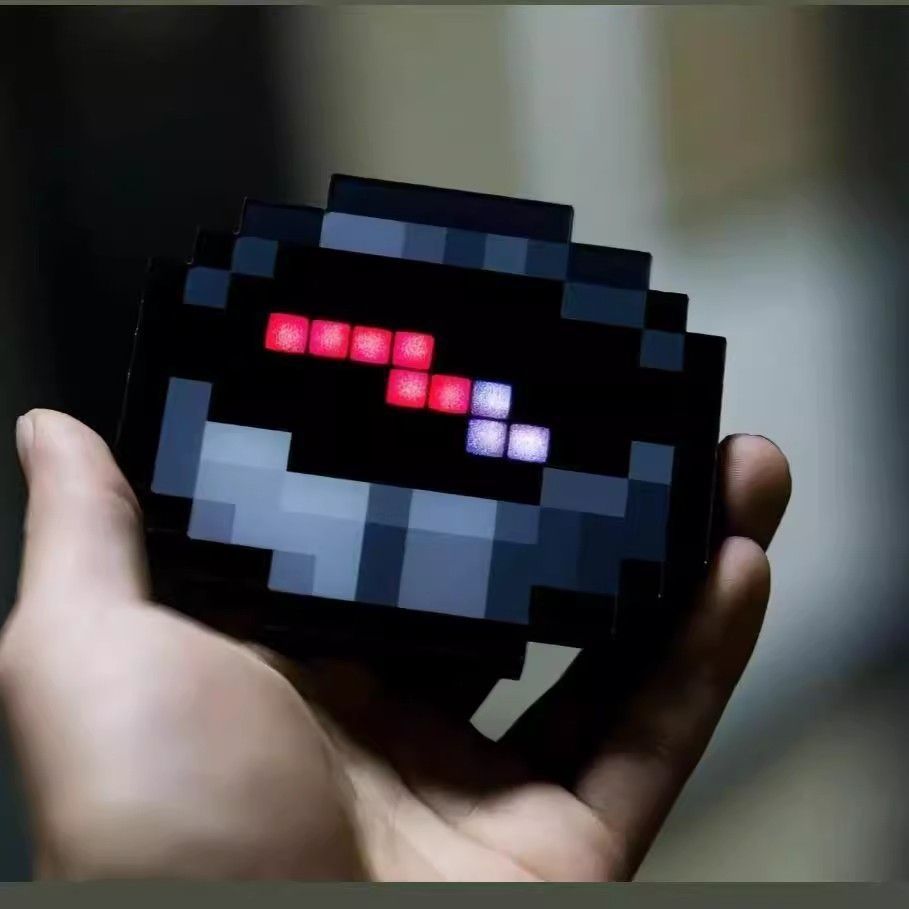 麥塊指南針鑰匙扣｜像素風磁吸掛件｜遊戲周邊禮物-ZUIHANG SHOP