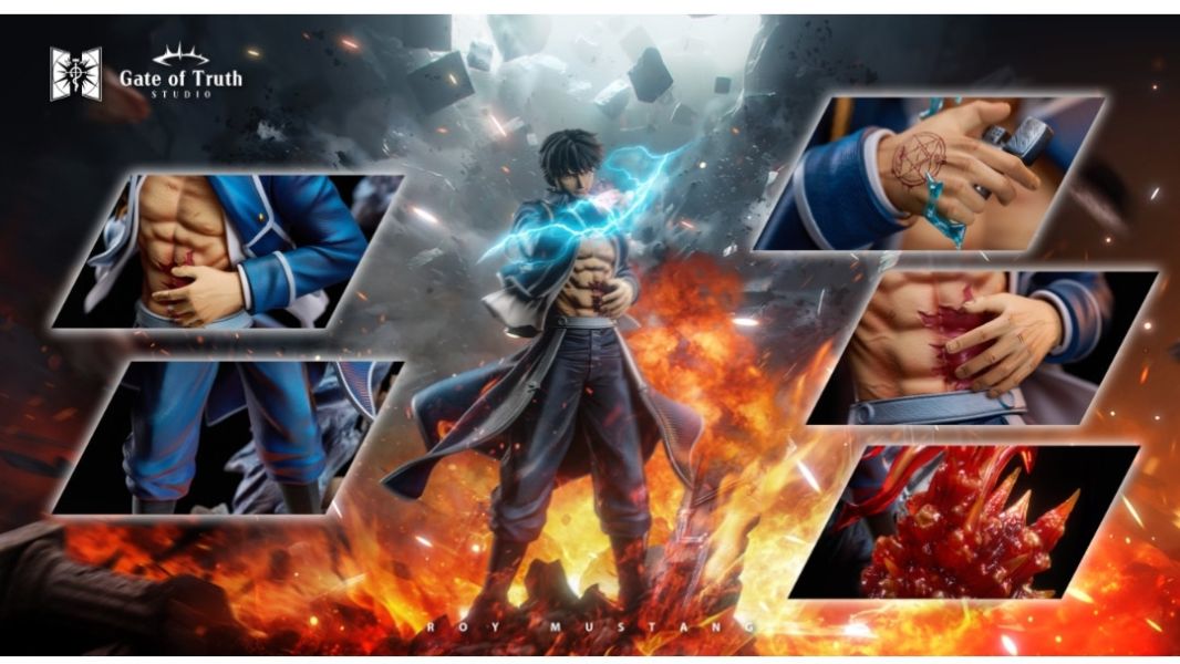 【預購】真理之門工作室 鋼之鍊金術師-羅伊·馬斯坦