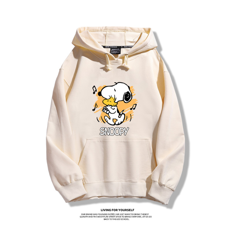 史努比 秋冬新款 親子情侶男女連帽衛衣
