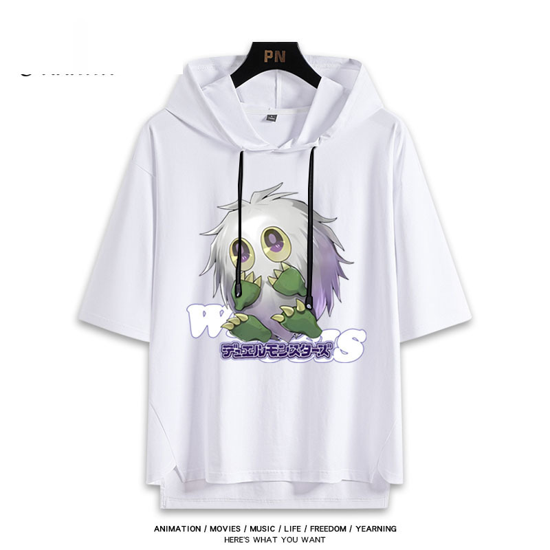 遊戲王 武藤遊戲 連帽短袖T恤-ZUIHANG SHOP
